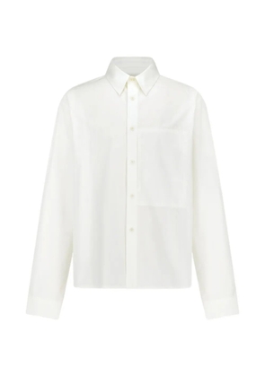 Amomento chest-pocket shirt - White
