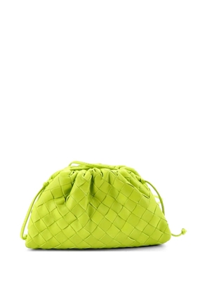 Bottega Veneta Pre-Owned The Pouch Intrecciato Nappa Mini crossbody bag - Green