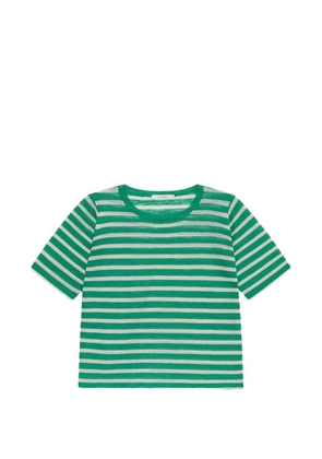 MALIPARMI striped round-neck T-shirt - Green