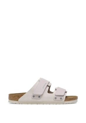 Birkenstock Uji strap suede sandals - White