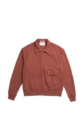 Norse Projects zip-collar sweatshirt - Red