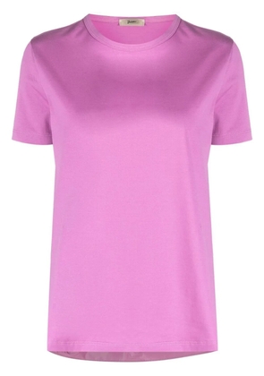Herno peplum-hem short-sleeve T-shirt - Pink