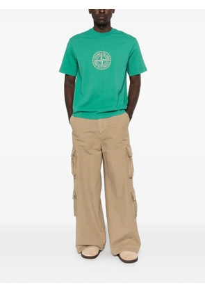 Stone Island logo T-shirt - Green