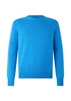 Herno long-sleeve round-neck sweater - Blue