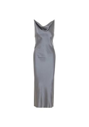 Patrizia Pepe silk midi dress - Grey
