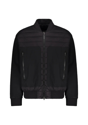 Herno padded zip-fastening bomber jacket - Black