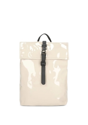 Rains mini Rolltop backpack - Neutrals