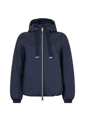 Herno hooded zip-up padded jacket - Blue