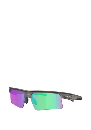 Oakley rectangle-frame sunglasses - Grey
