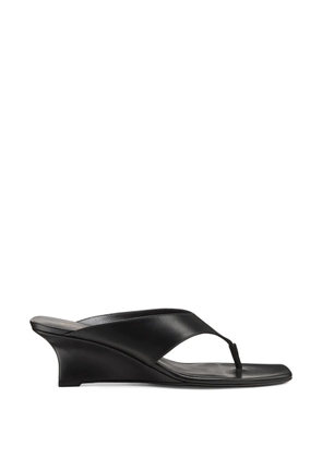 Stuart Weitzman Vinnie wedge sandals - Black