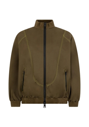 Herno high-neck bomber jacket - Green