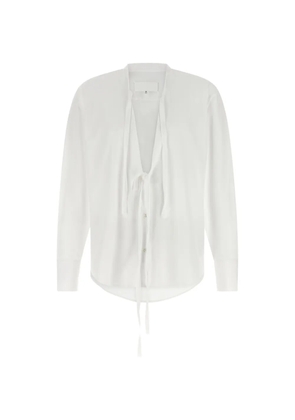 Maison Margiela V-neck shirt - White
