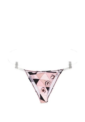 PUCCI printed bikini bottom - Pink