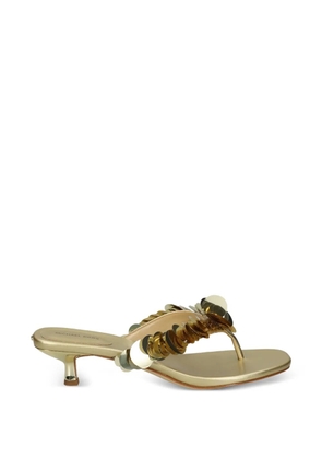 Michael Michael Kors Loretta sandals - Gold