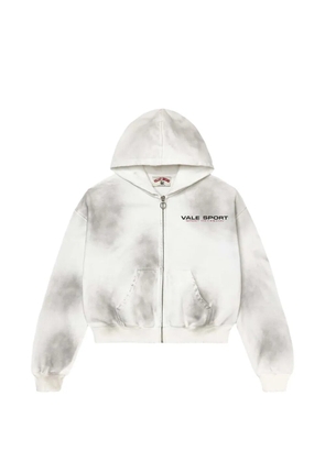 Vale Staple zip-up hoodie - White