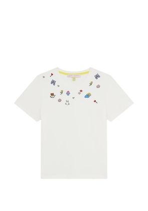 Mira Mikati appliqué T-shirt - White