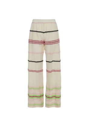 Devotion striped trousers - Neutrals
