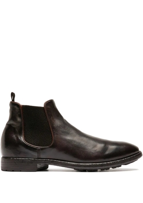 Officine Creative Prince leather Chelsea boots - Brown