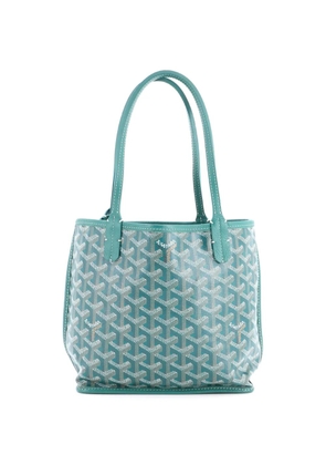 Goyard Pre-Owned Anjou Reversible Tote Coated Canvas Mini satchel - Green