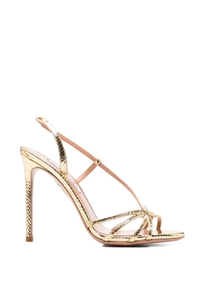 Aquazzura strappy heeled sandals - Gold