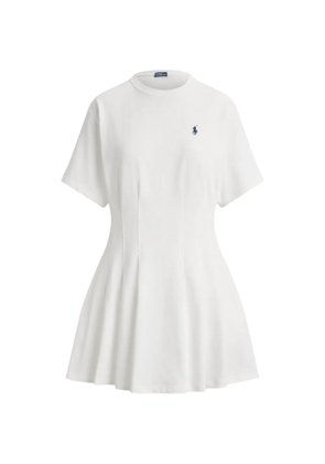 Polo Ralph Lauren pleated cotton jersey dress - White