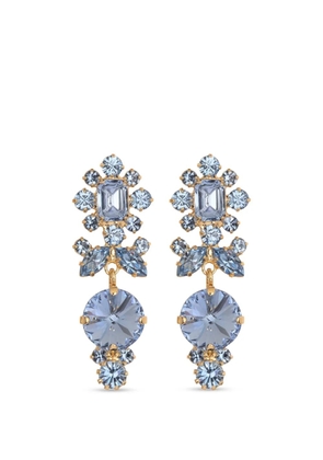 Jennifer Behr Albertina crystal-embellished earrings - Gold