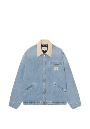 Carhartt WIP zipped chest-pocket denim jacket - Blue