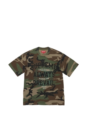 Supreme camouflage short-sleeve T-shirt - Green