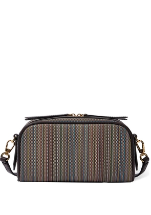 Paul Smith striped satchel - Brown