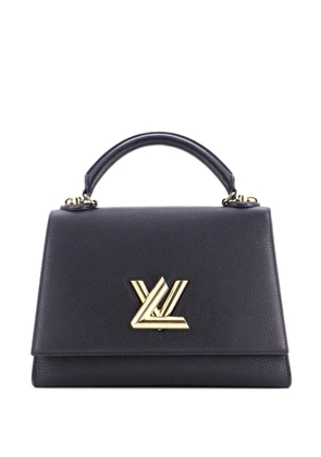Louis Vuitton Pre-Owned Twist One Handle Bag Taurillon Leather MM satchel - Black