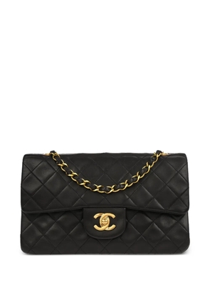 CHANEL Pre-Owned 1994-1996 small Classic Double quilted flap shoulder bag - Black