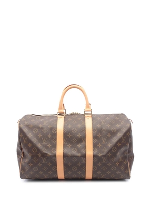 Louis Vuitton Pre-Owned 2001 Monogram Keepall 45 travel bag - Brown
