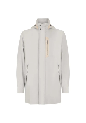 Moorer zip collar coat - Grey