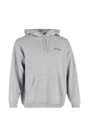Balenciaga Pre-Owned 2018 logo-print hoodie - Grey