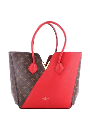 Louis Vuitton Pre-Owned Kimono Handbag Monogram Canvas and Leather MM tote bag - Red
