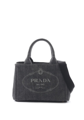 Prada Pre-Owned 2013-2026 Canapa Logo tote bag - Grey