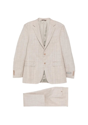 Canali button blazer suit - Neutrals