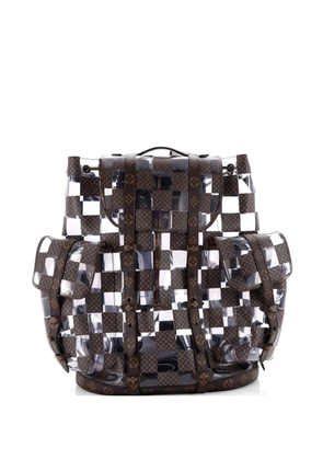 Louis Vuitton Pre-Owned Christopher Limited Edition Monogram Chess Canvas and PVC GM backpack - Brown