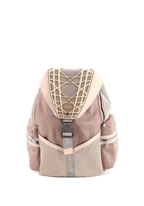 Christian Dior Pre-Owned Cobra Nylon with Rubber and Mesh backpack - Neutrals