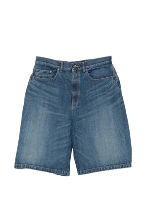KHOKI pocket denim shorts - Blue