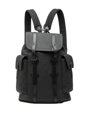 Louis Vuitton Pre-Owned 2021-2025 Monogram Empreinte Christopher PM backpack - Black