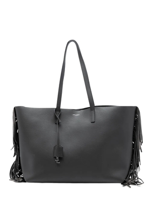 Saint Laurent Pre-Owned 2016 Large Leather East West Fringe Shopping , tote bag - Grey
