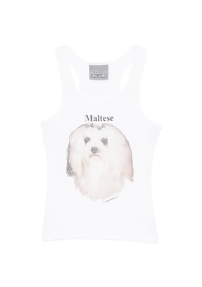 Ashley Williams Maltese vest - White