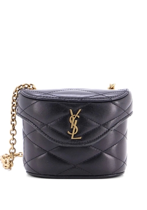 Saint Laurent Pre-Owned June Box Bag Quilted Leather Micro shoulder bag - Black