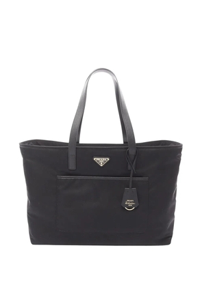 Prada Pre-Owned 2013-2026 Saffiano Trimmed Re Edition 1978 tote bag - Black