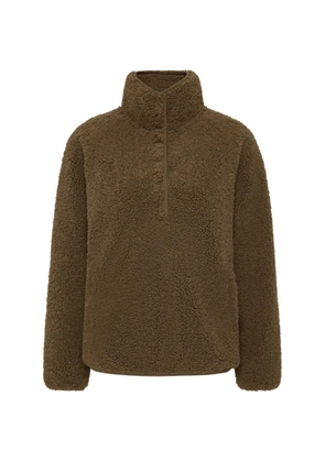 The Upside Harlow high-neck fleece top - Green