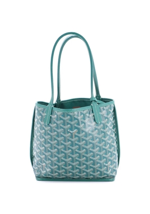 Goyard Pre-Owned Anjou Reversible Tote Coated Canvas Mini satchel - Green