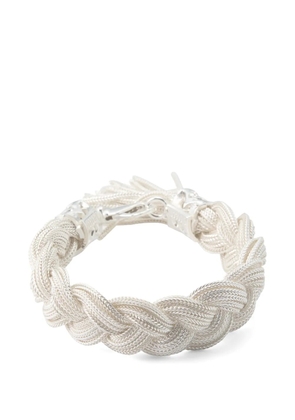 Emanuele Bicocchi Ice braided bracelet - Silver