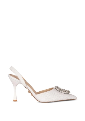 TWENTY FOURHAITCH pointed-toe pumps - White