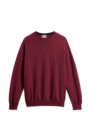 Woolrich Logo Cotton Crewneck sweater - Red